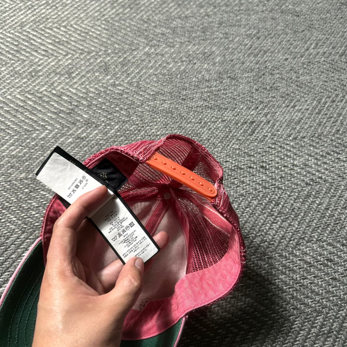 폴로 RRL 더블알엘 패치 트윌 페이디드 트러커캡 상품이미지8