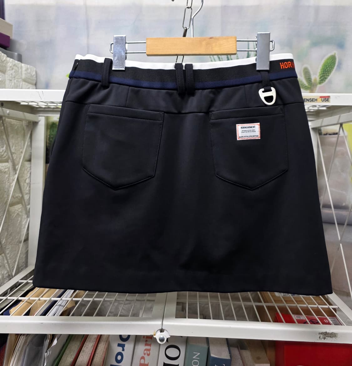 혼가먼트 여성 본딩 겨울골프치마 28 뒷밴딩 골프스커트 WM01 상품이미지3