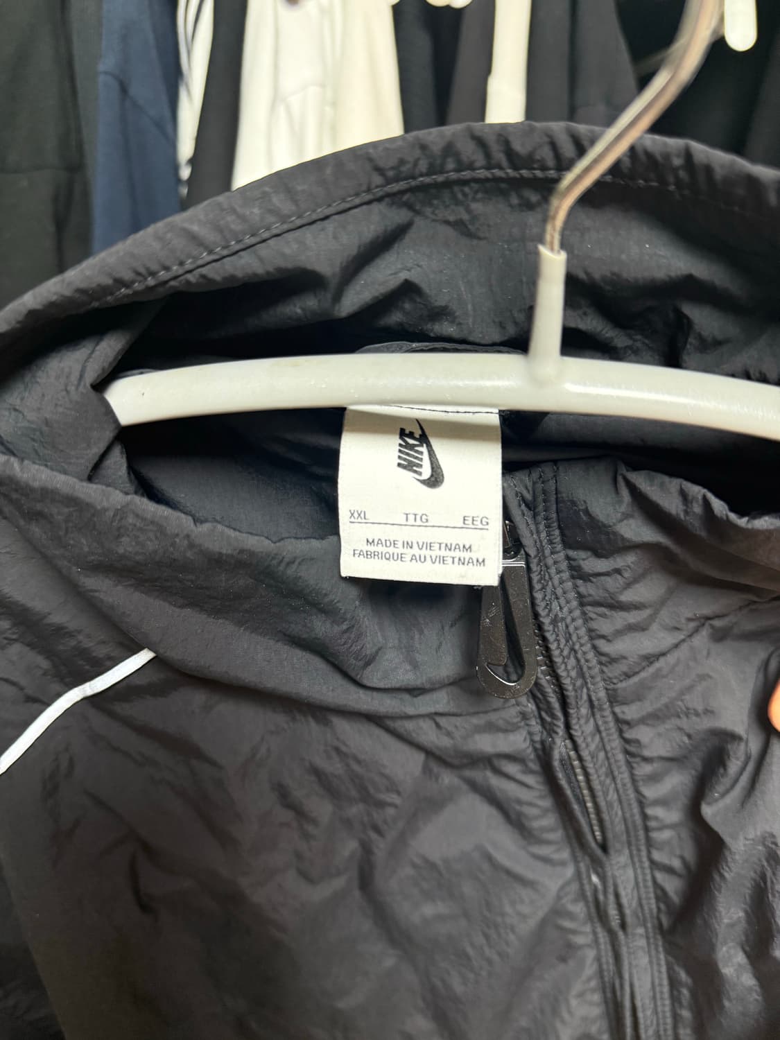 나이키 nsw 솔로스우시 우븐 자켓 xxl 상품이미지5