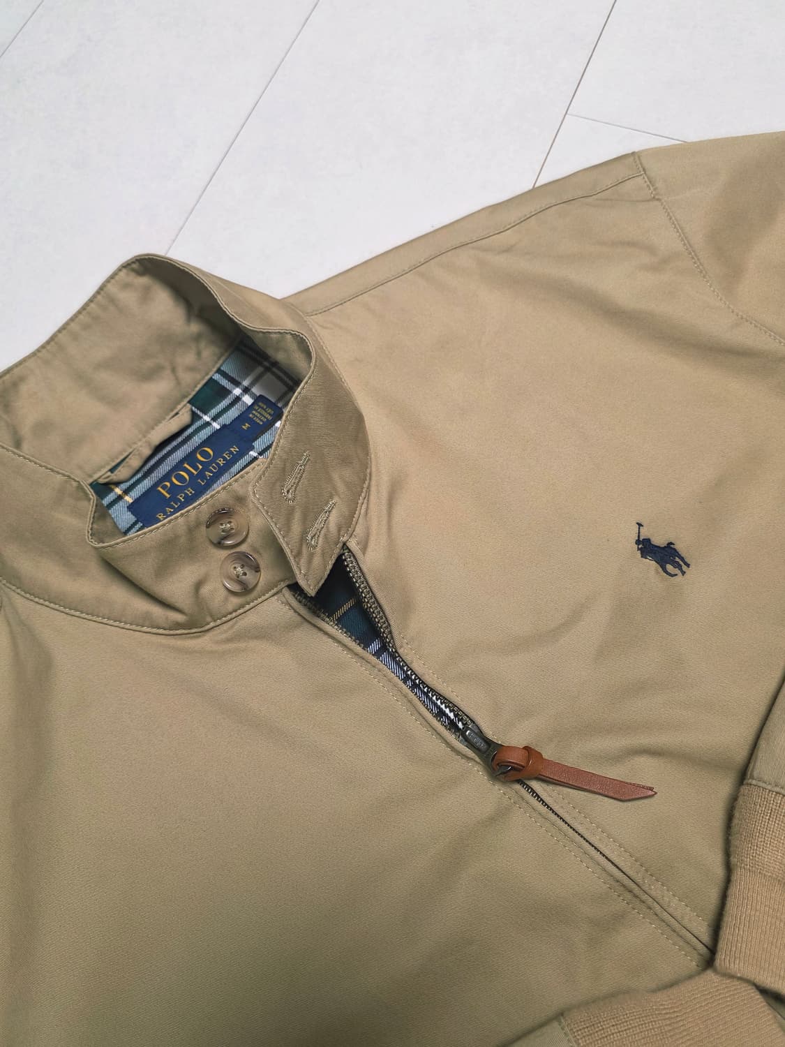 폴로 랄프로렌 남성 면 자켓 M 트윌자켓 바라쿠다 바이스윙 해링턴 상품이미지2