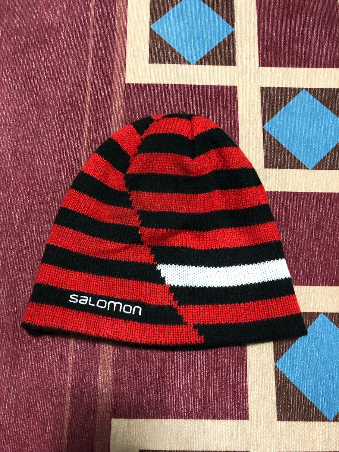 SALOMON 살로몬 리버서블 스트라이프 비니 상품이미지1