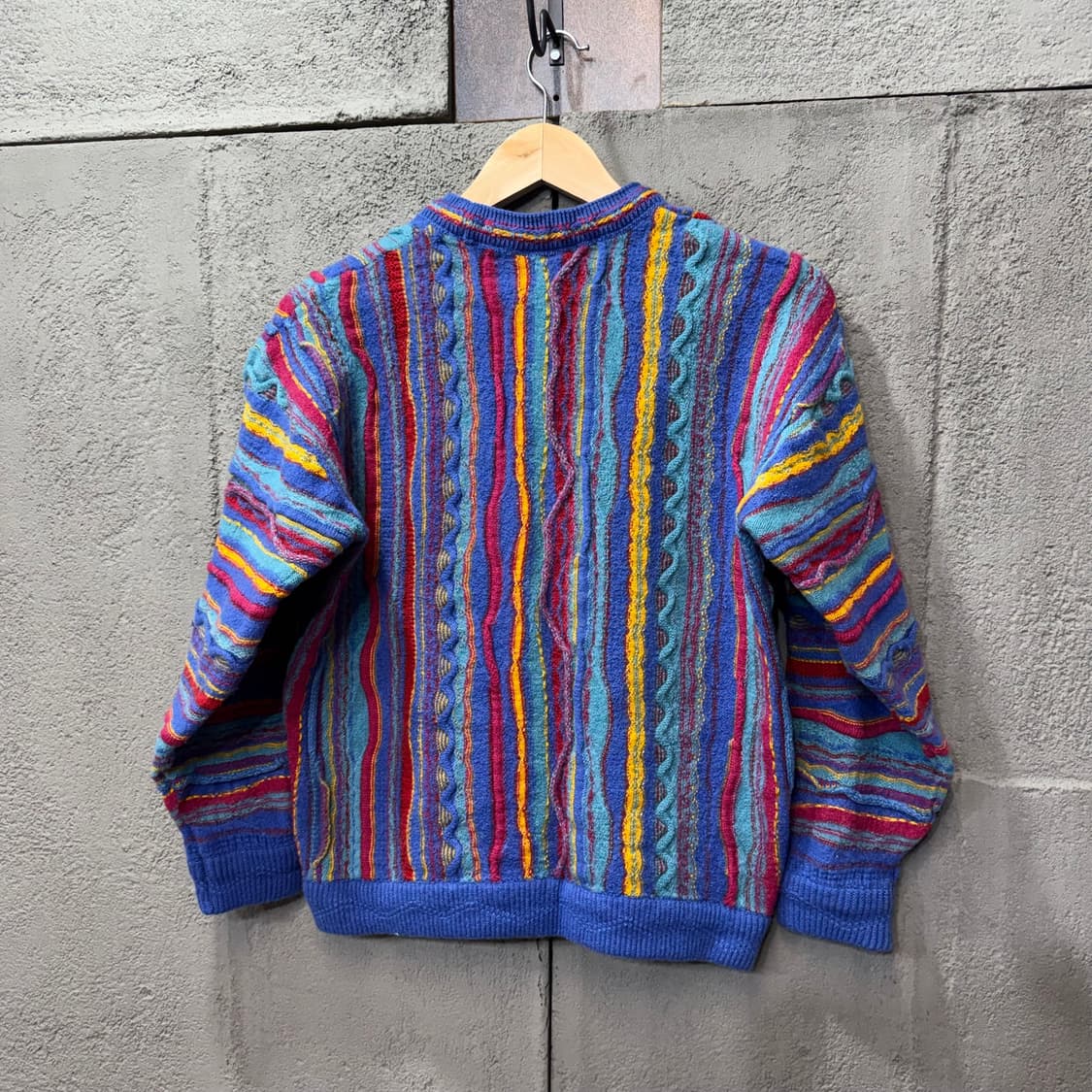 90s Purely Australian 우먼스 입체 케이블 니트 (S) 상품이미지3