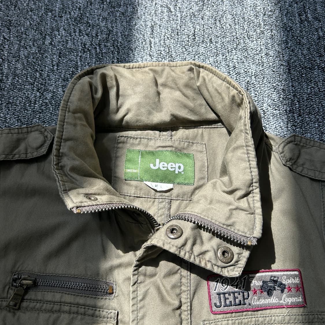 jeep 밀리터리 포켓 베스트 상품이미지5