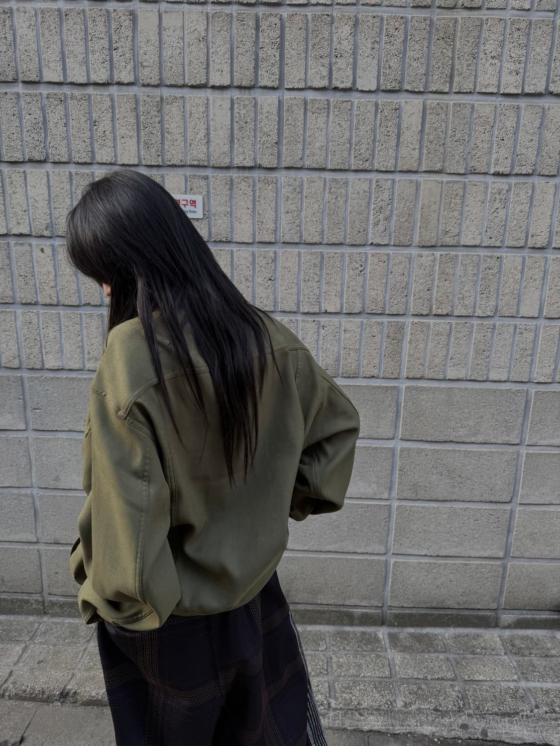 니들스 카키 페니 자켓 상품이미지4