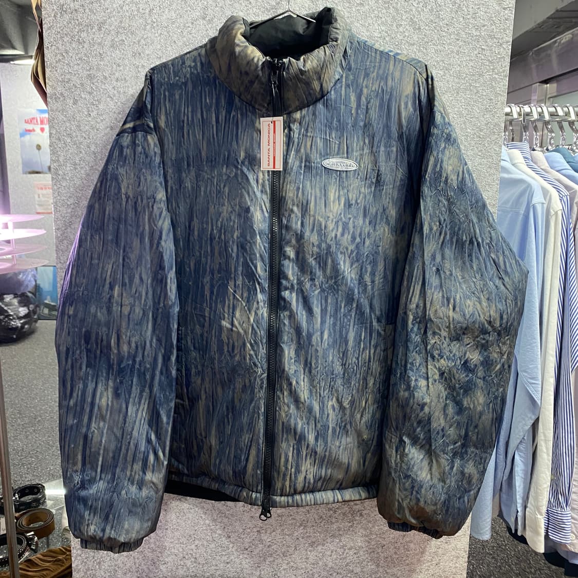 팬시클럽 타이다이 리버시블 패딩 B3524 상품이미지7