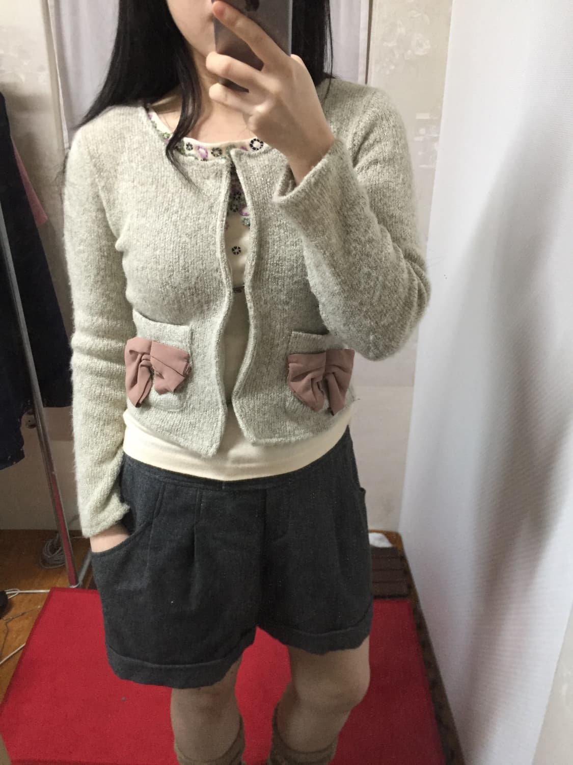 vintage ribbon hook cardigan 상품이미지5