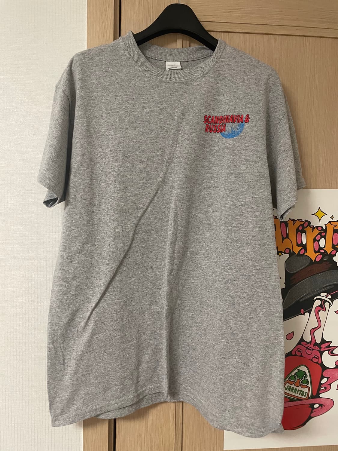 [m] 길단 프린팅 티셔츠 상품이미지2