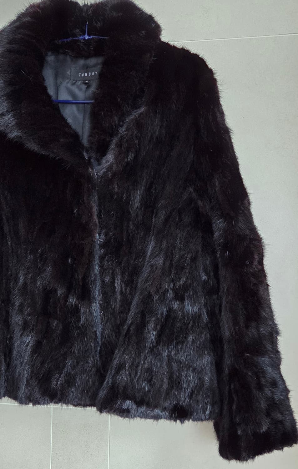 톰보이 밍크코트 66사이즈 택포 상품이미지3
