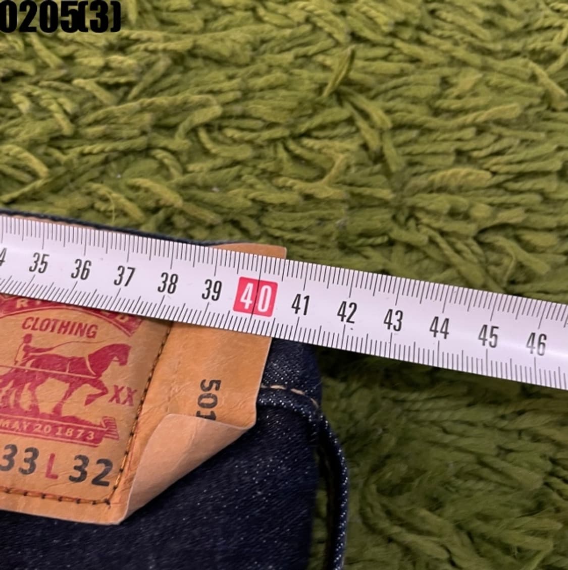 리바이스 501 청바지 상품이미지6