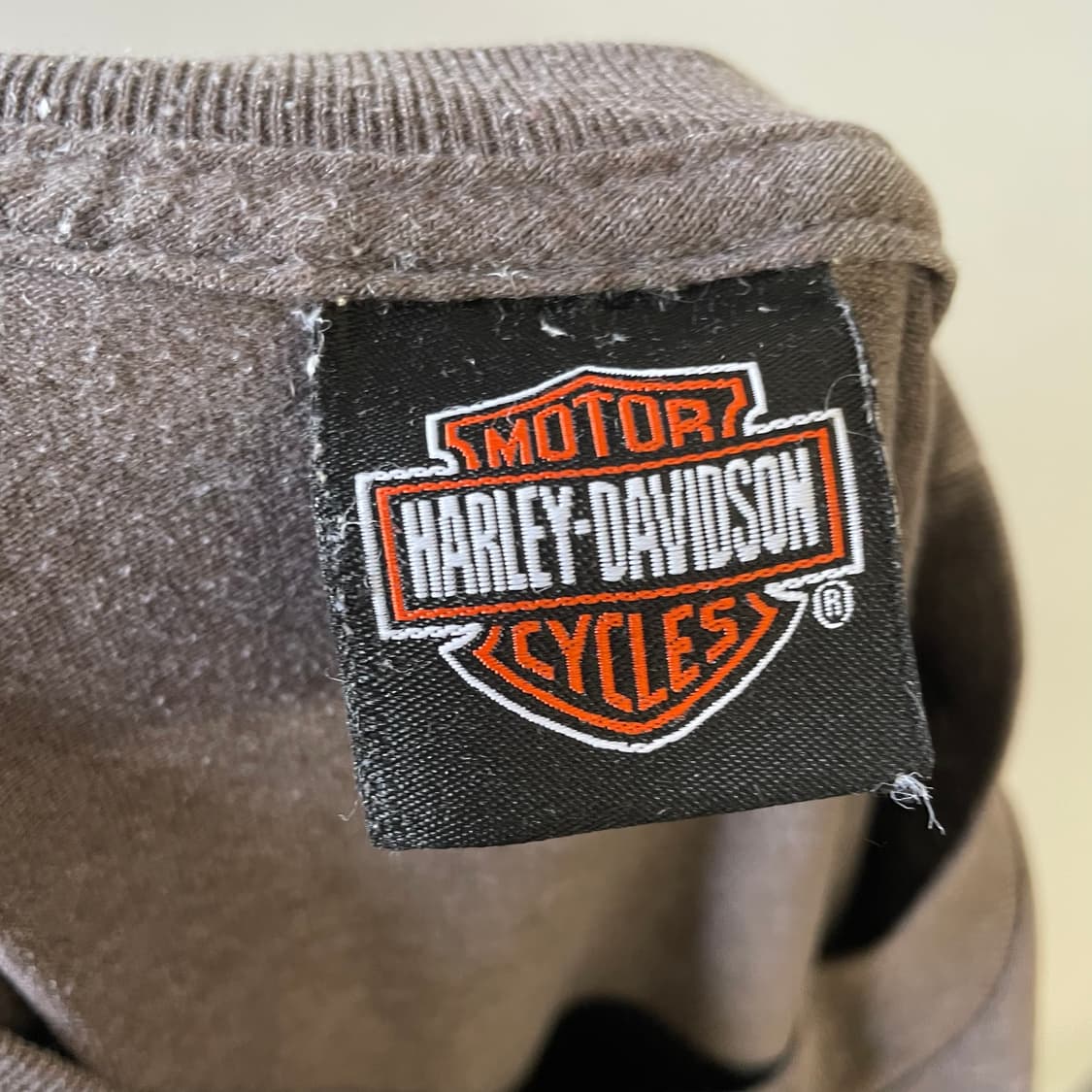 할리데이비슨 롱혼 프린팅 반팔 티셔츠 상품이미지9