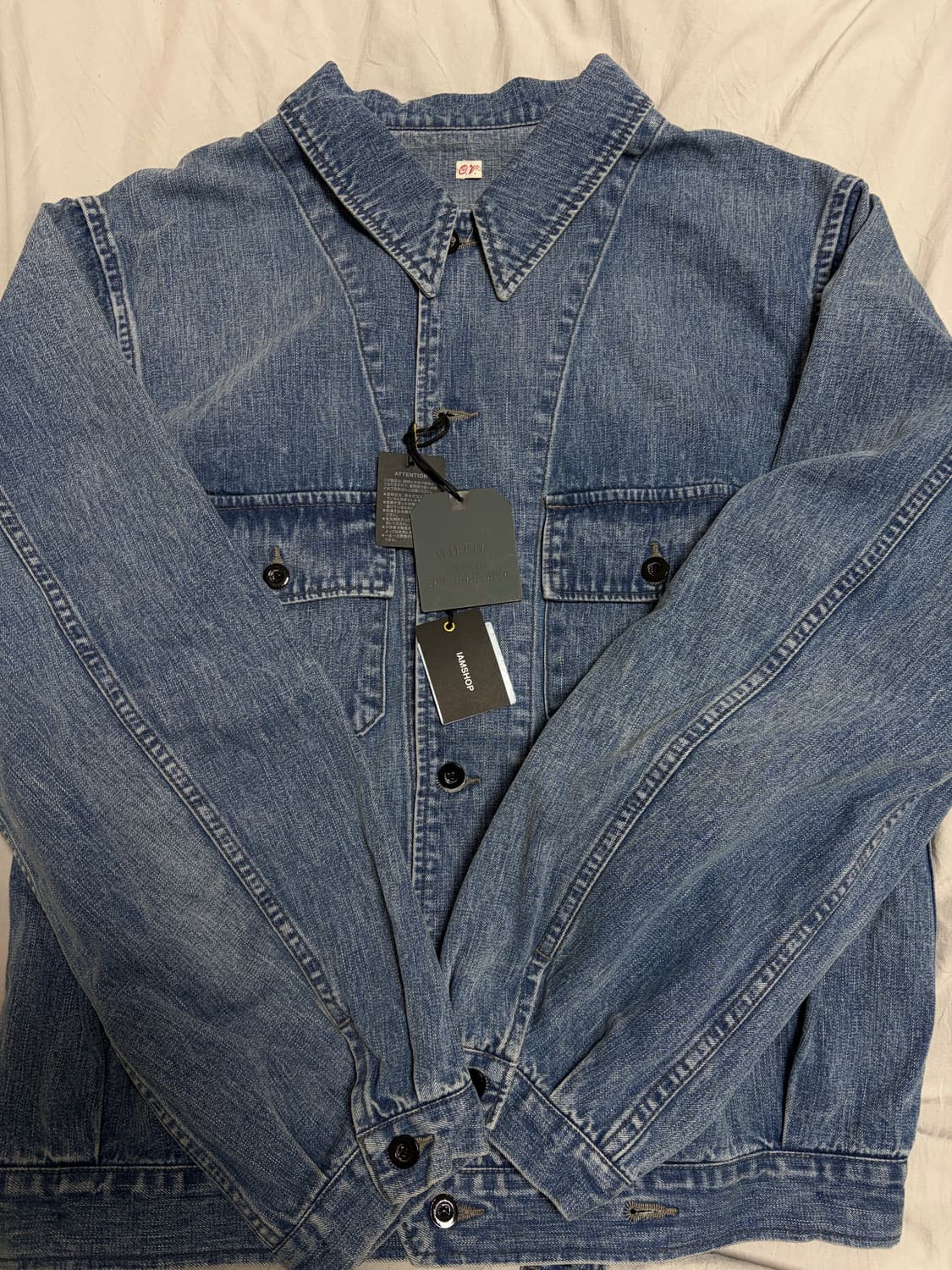 outil  우티 veste caen 데님자켓 4사이즈 (105정도)  상품이미지3