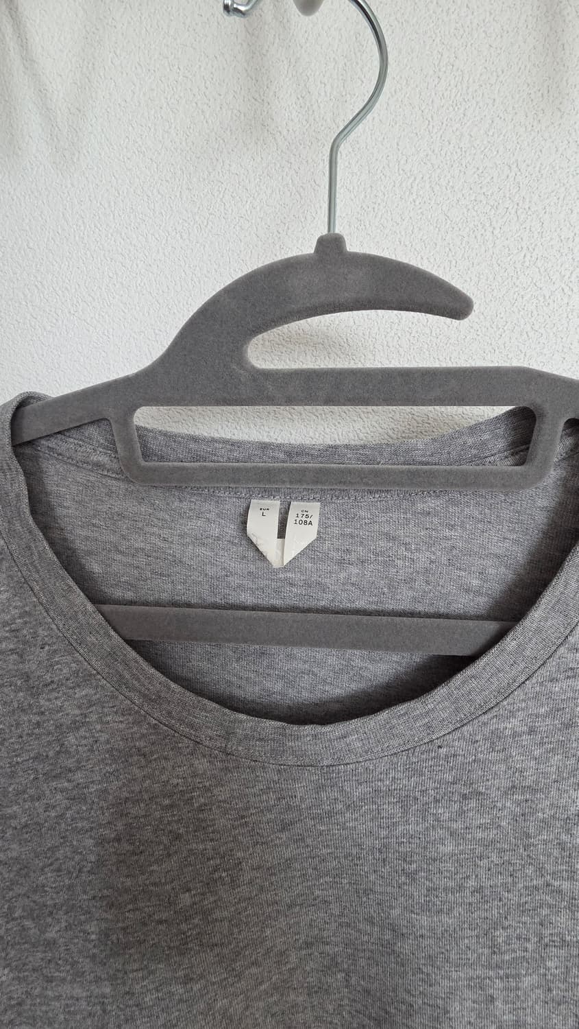 ARKET 그레이 반팔 티셔츠 L 상품이미지3