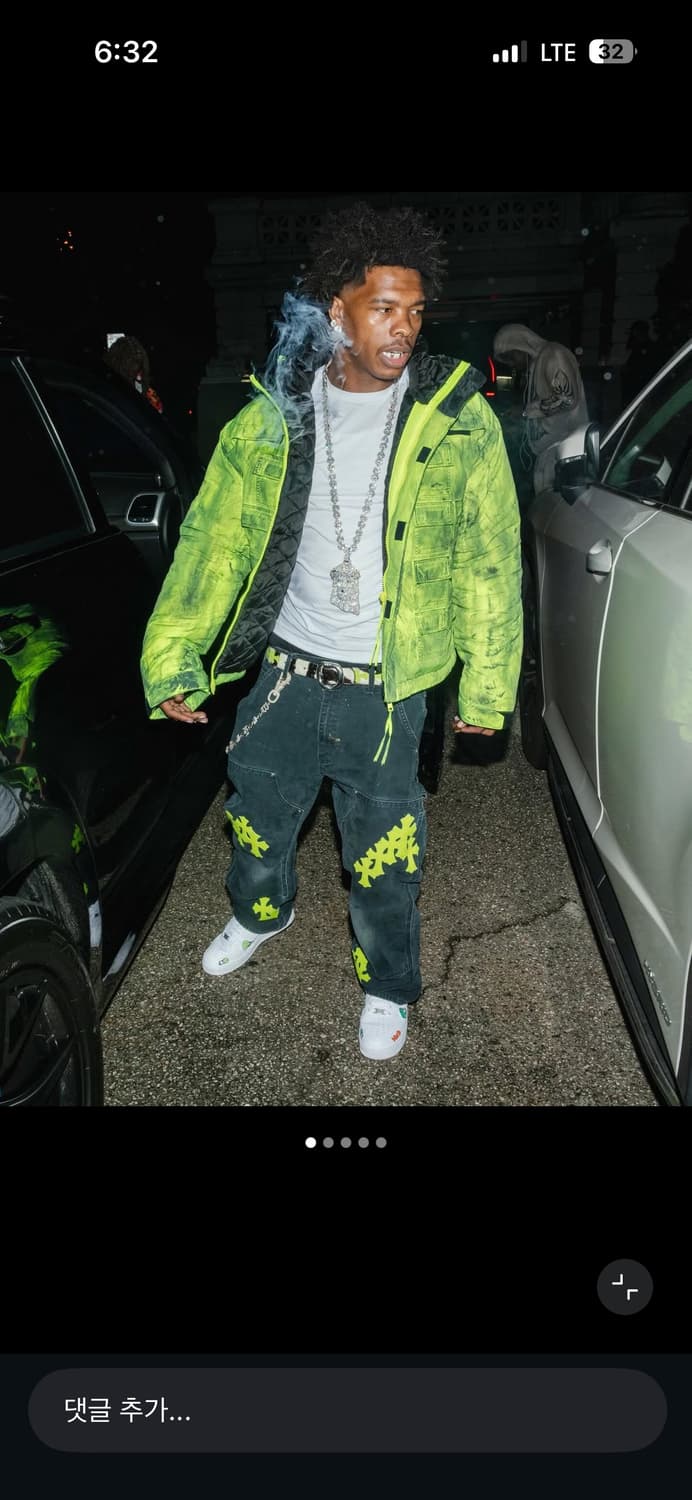 [32] 칼하트 블랙 더블니 팬츠 빈티지 상품이미지1