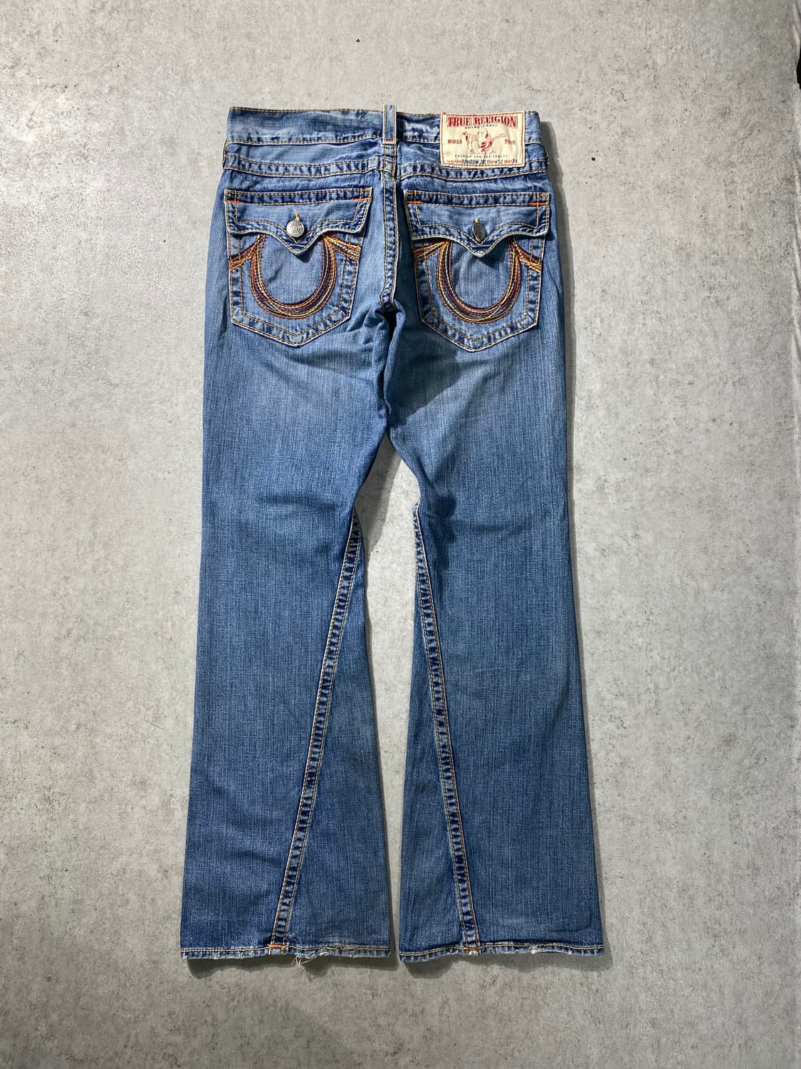 [32] True Religion 트루릴리전 플레어핏 데님팬츠 상품이미지5