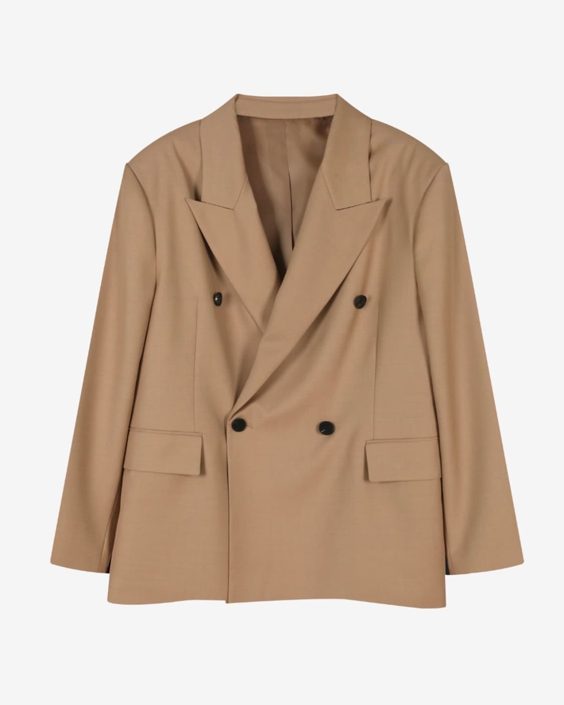 깡스타일리스트 메르고 마렌 더블 브레스티드 블레이저 베이지 XL 상품이미지1