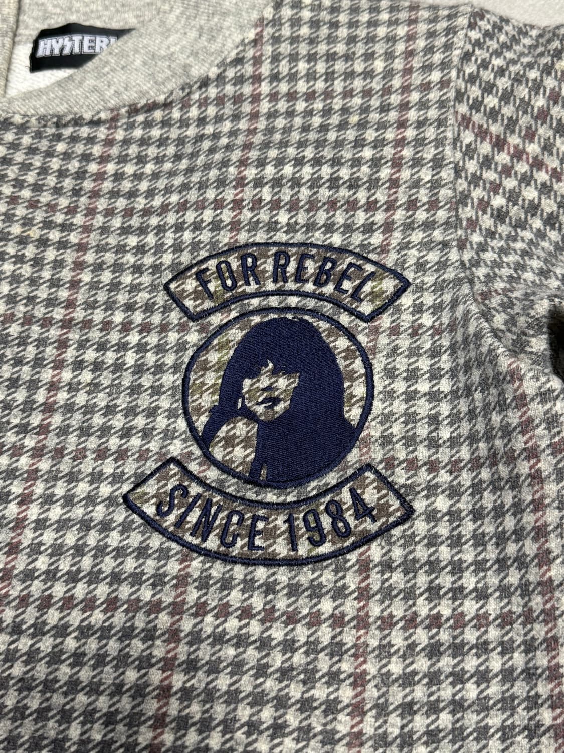 히스테릭 글래머 아카이브 울 캐시미어 혼방 히스걸 면 라이더 자켓  상품이미지2