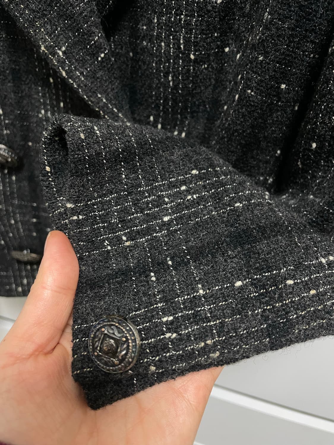 베르사체 진스 쿠튀르 트위드 자켓 상품이미지4