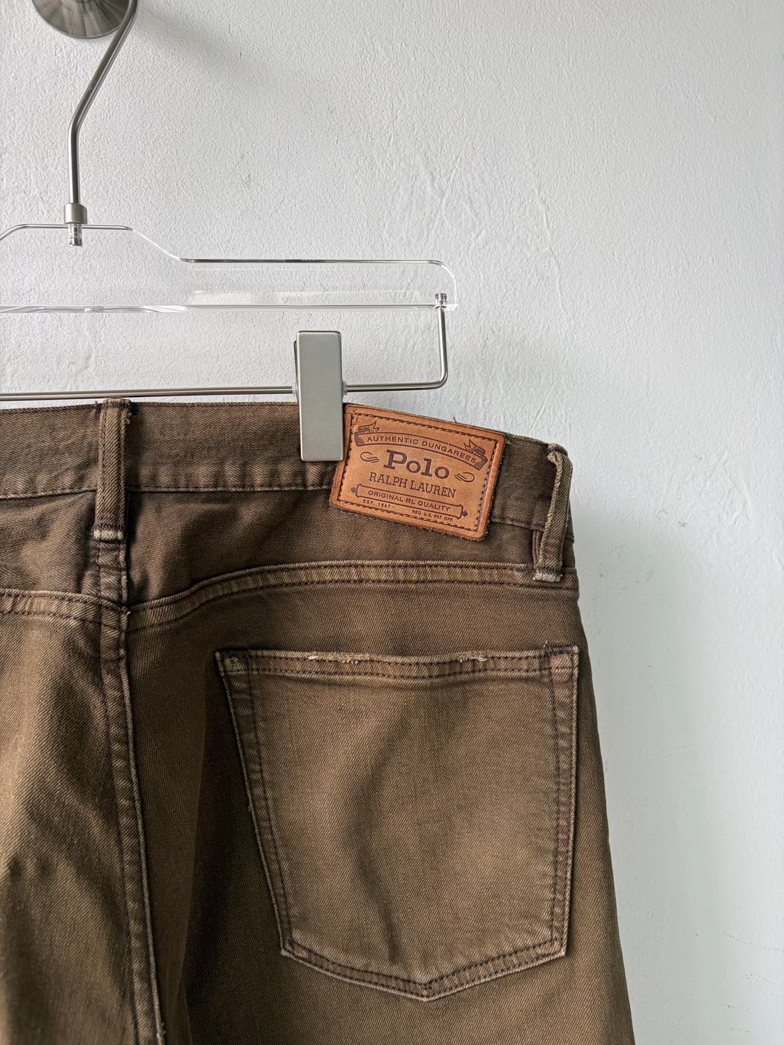 폴로 베이지 워싱 진  상품이미지6