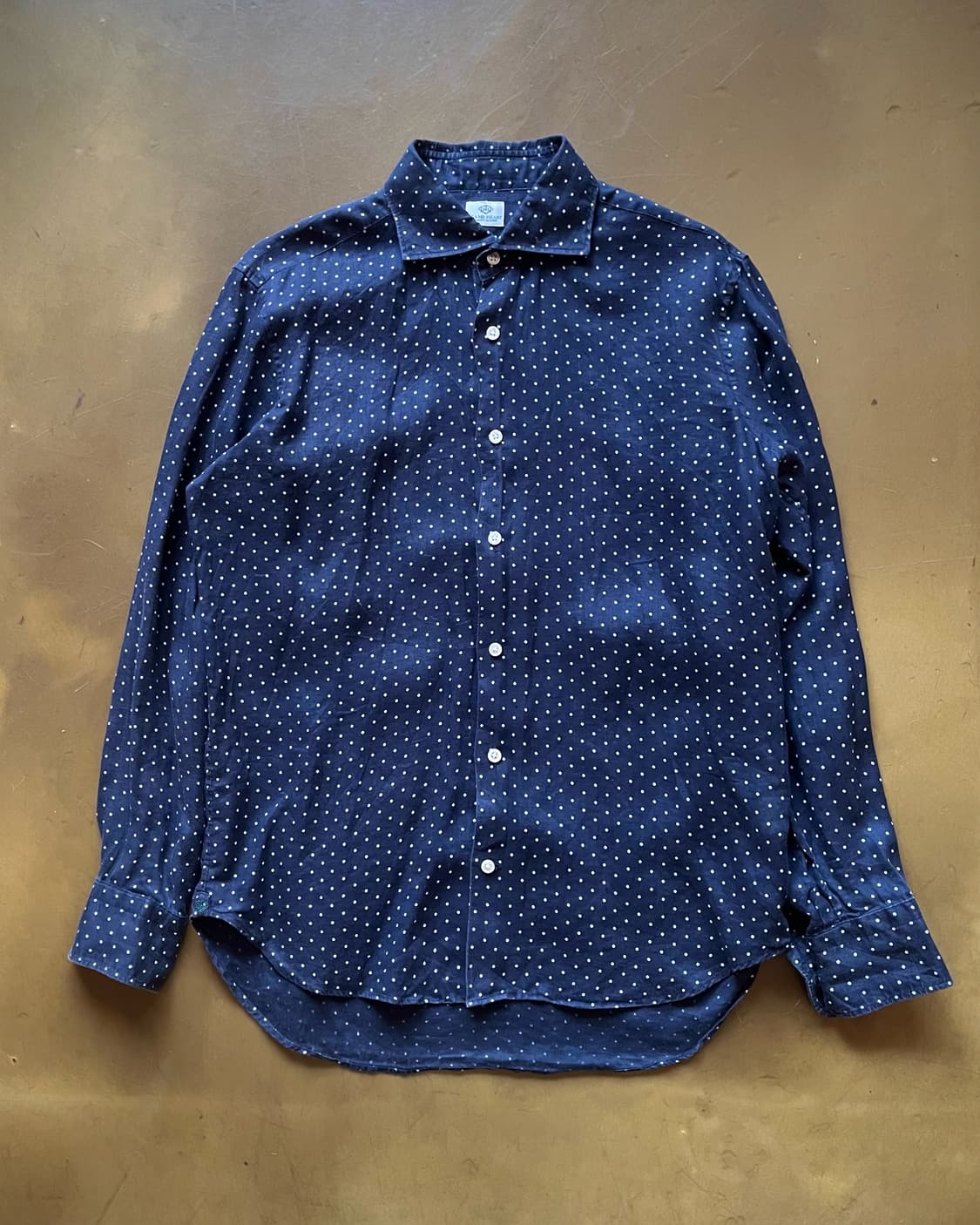 BEAMS Heart Dot Pattern Linen Shirt 상품이미지3