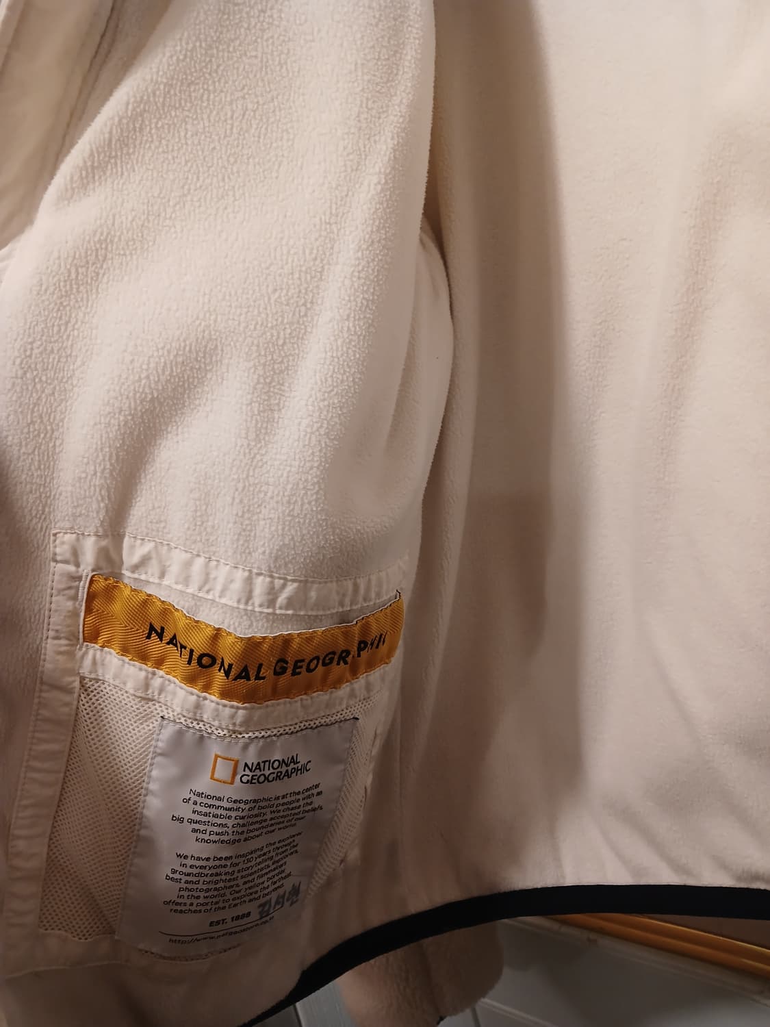 내셔널지오그래픽 정품 여성 뽀글이 후리스 90 (S) 사이즈 상품이미지3