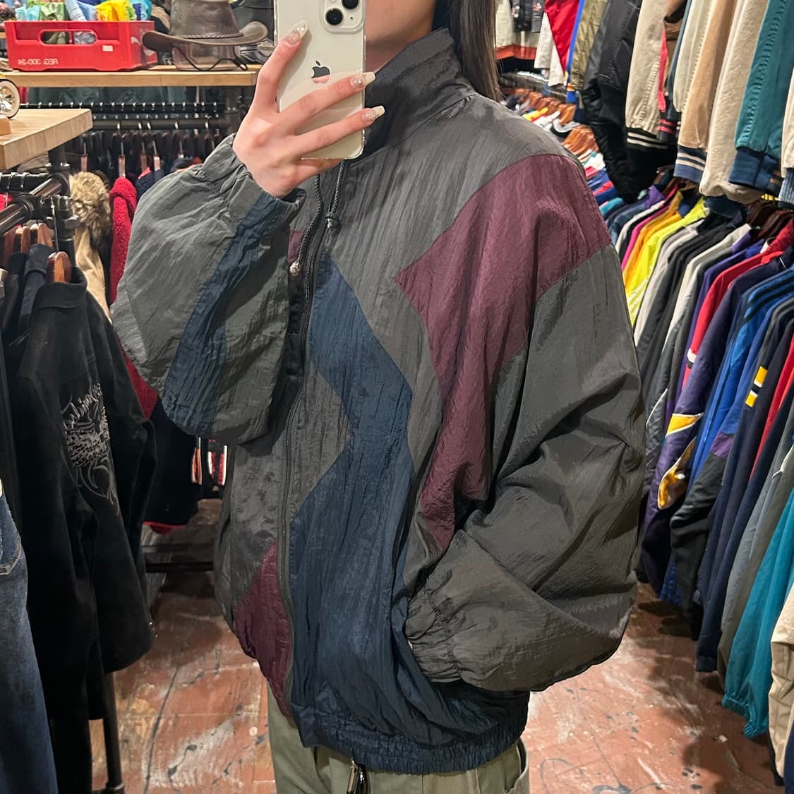 [HI] 나이키 바람막이 차콜 상품이미지4