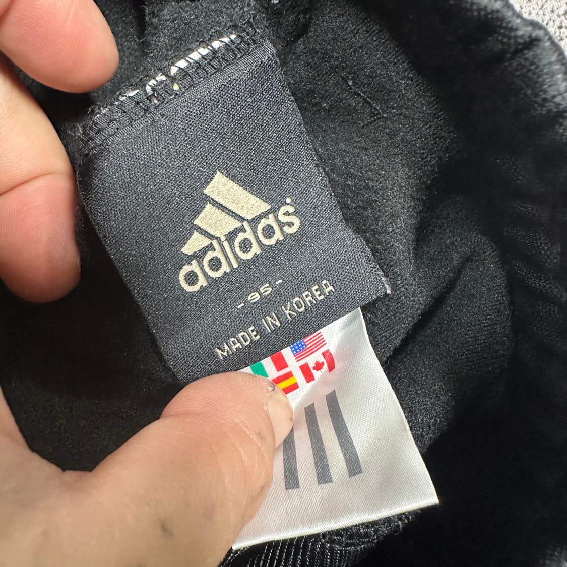 ✨ (만원 빈티지) 아디다스 블랙 트레이닝 팬츠  상품이미지3