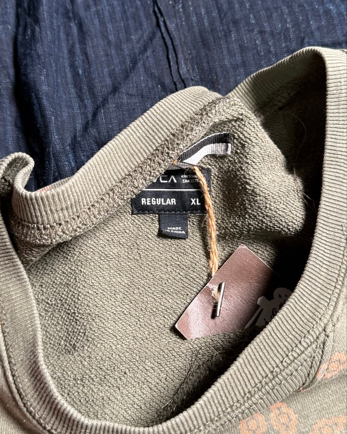 RVCA 올오버 패턴 롱슬리브 XL 상품이미지4