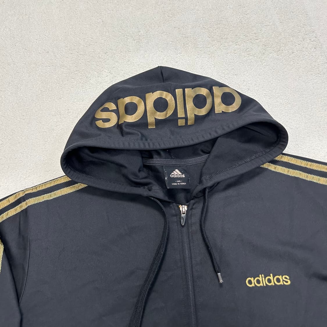 Adidas black hood jersey  상품이미지5