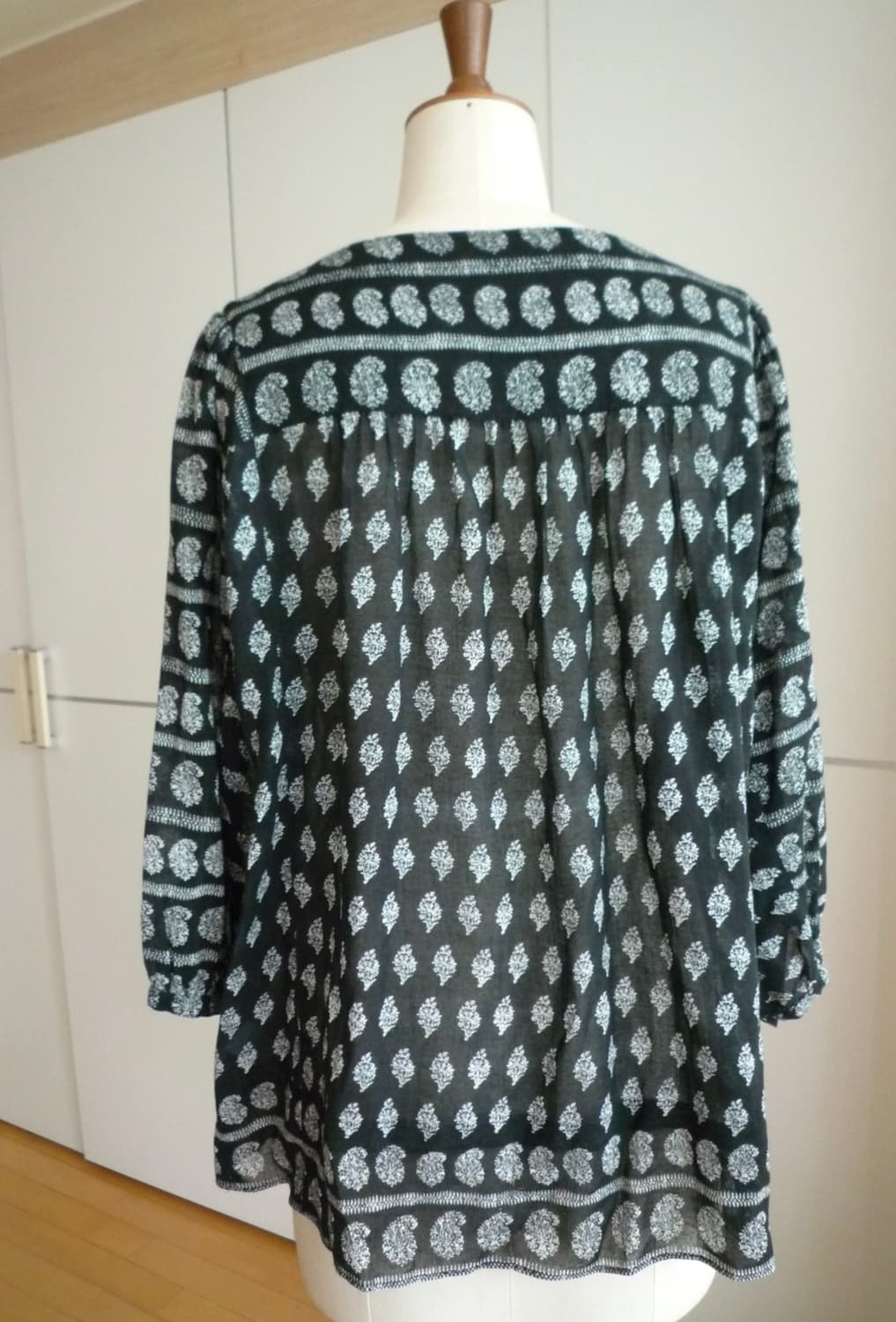MADEWELL 메이드웰 - Peasant Printed Blouse 상품이미지2