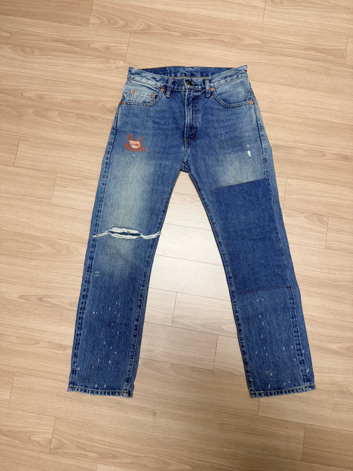 [w27] 우먼스 LVC 1967-505 셀비지 데님 상품이미지1