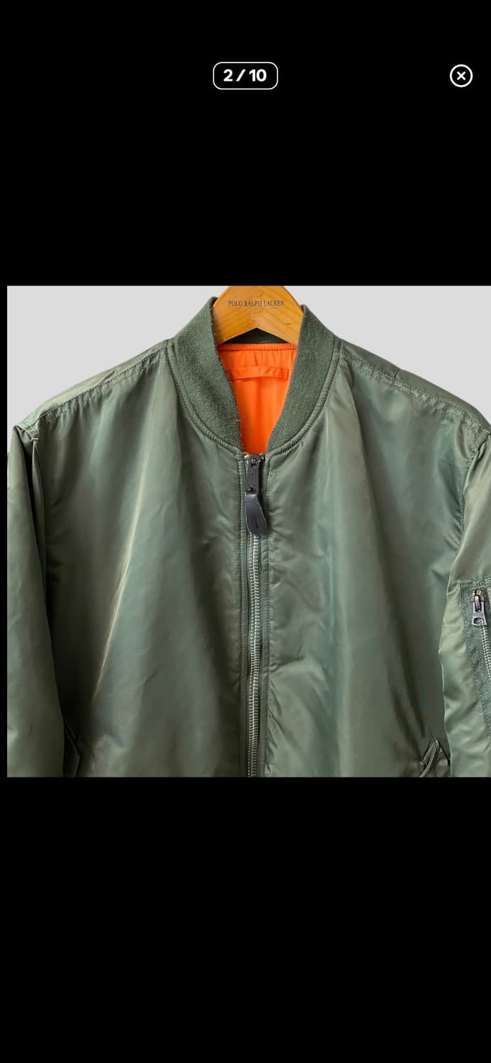 알파인더스트리 ma-1 (XL) 상품이미지2