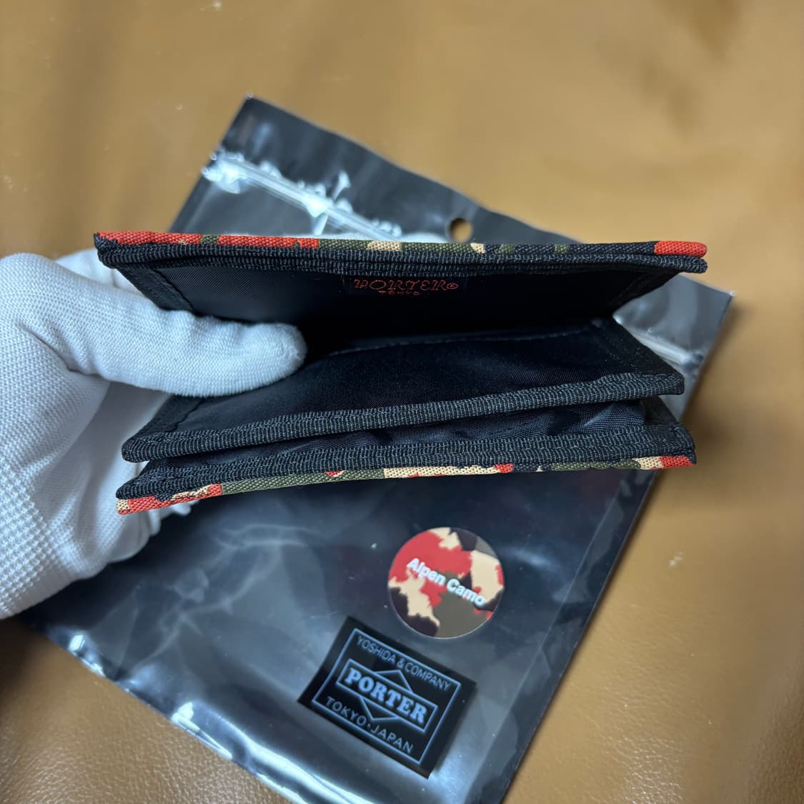 PORTER 포터 카드 케이스 지갑 알펜 카모 상품이미지9