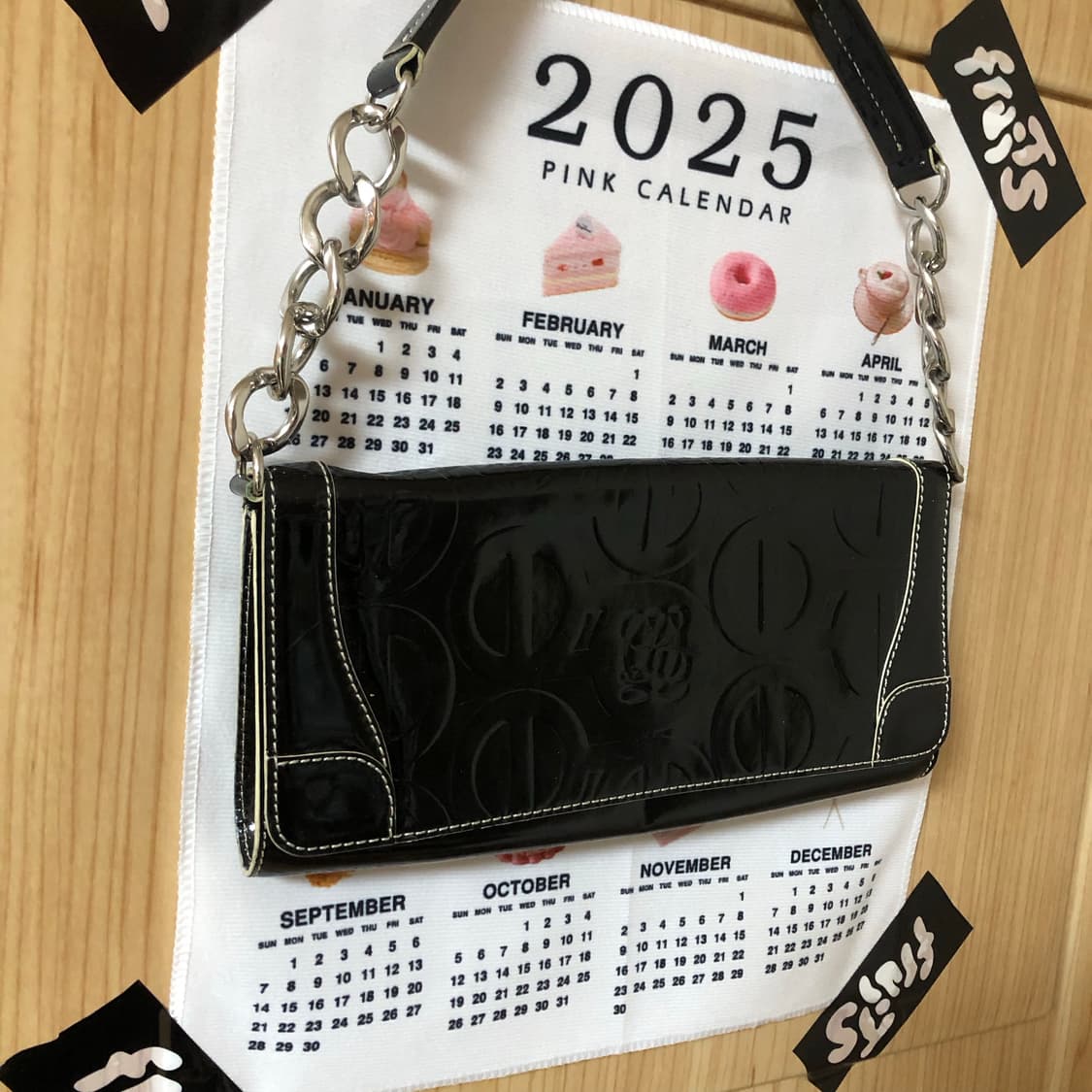 루이까또즈 에나멜 숄더백 🍳  상품이미지2