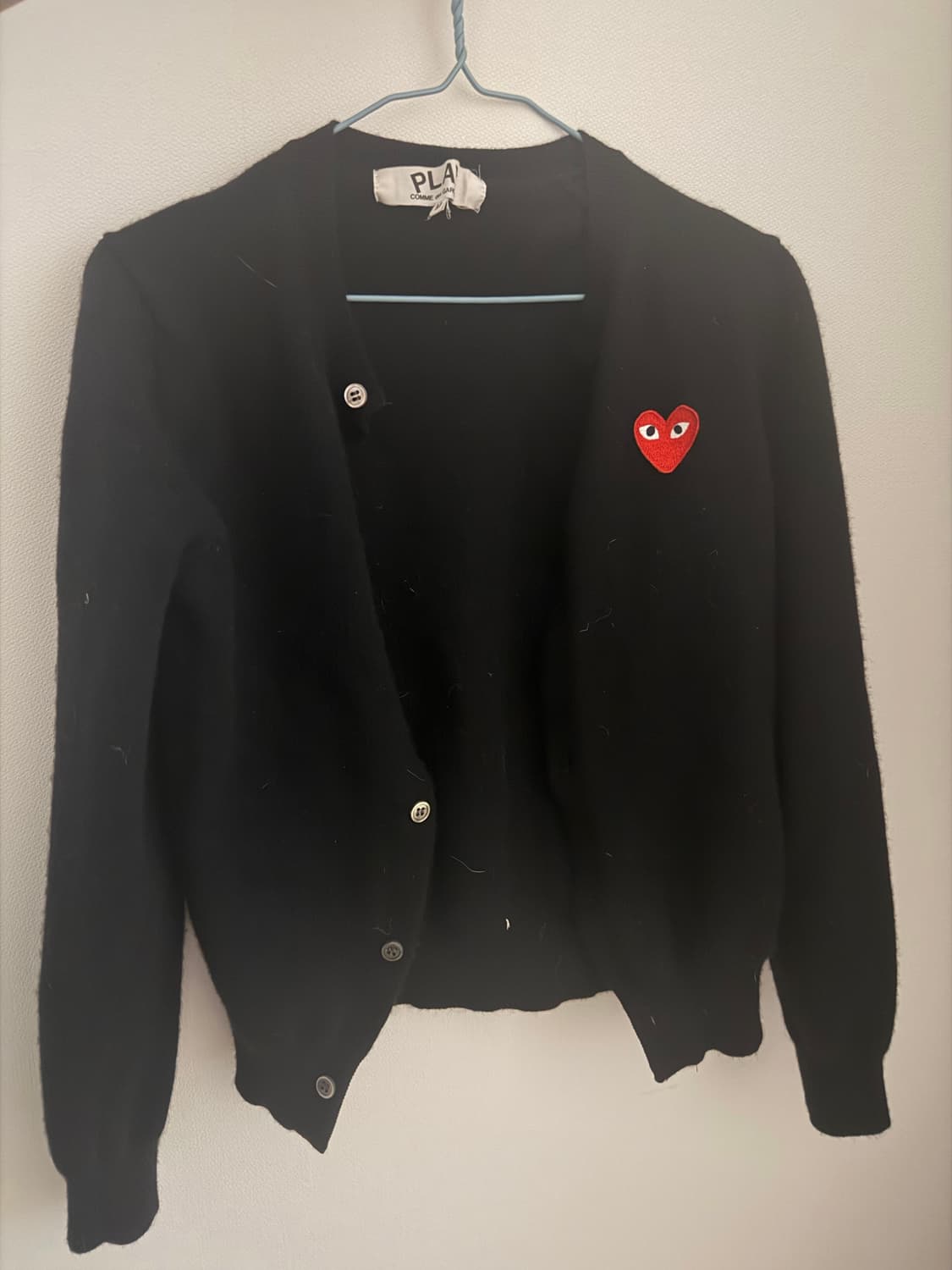 꼼데가르송 가디건 블랙 m 상품이미지2