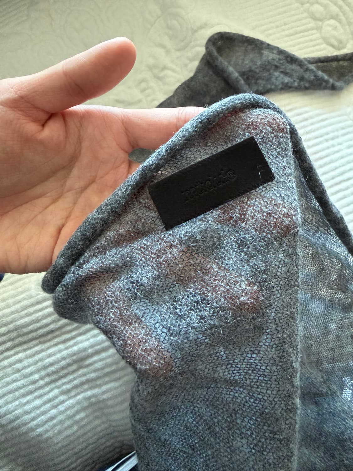 머듈 스카프 그레이  상품이미지2