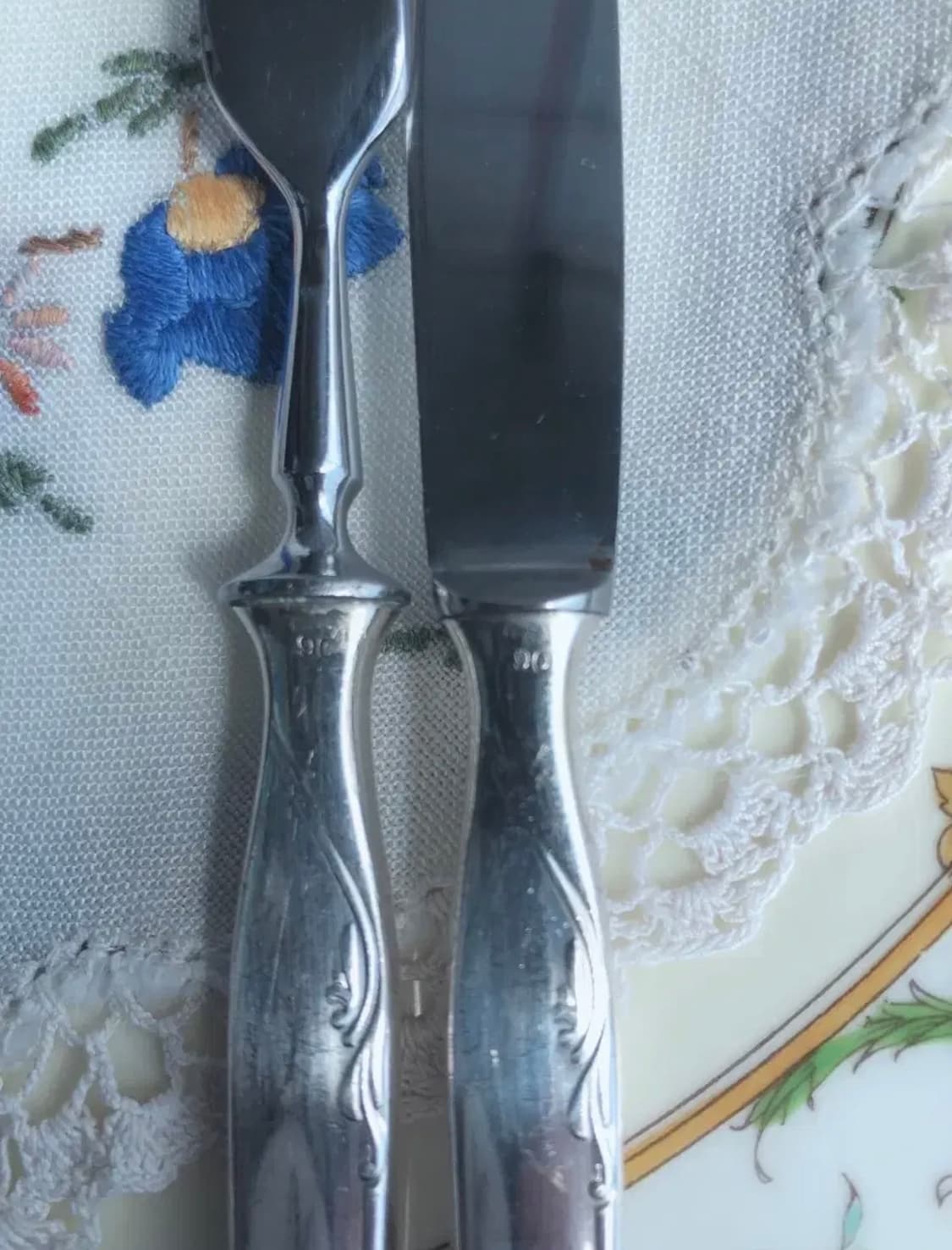 독일 빈티지 실버90 디저트 커트러리세트 상품이미지5