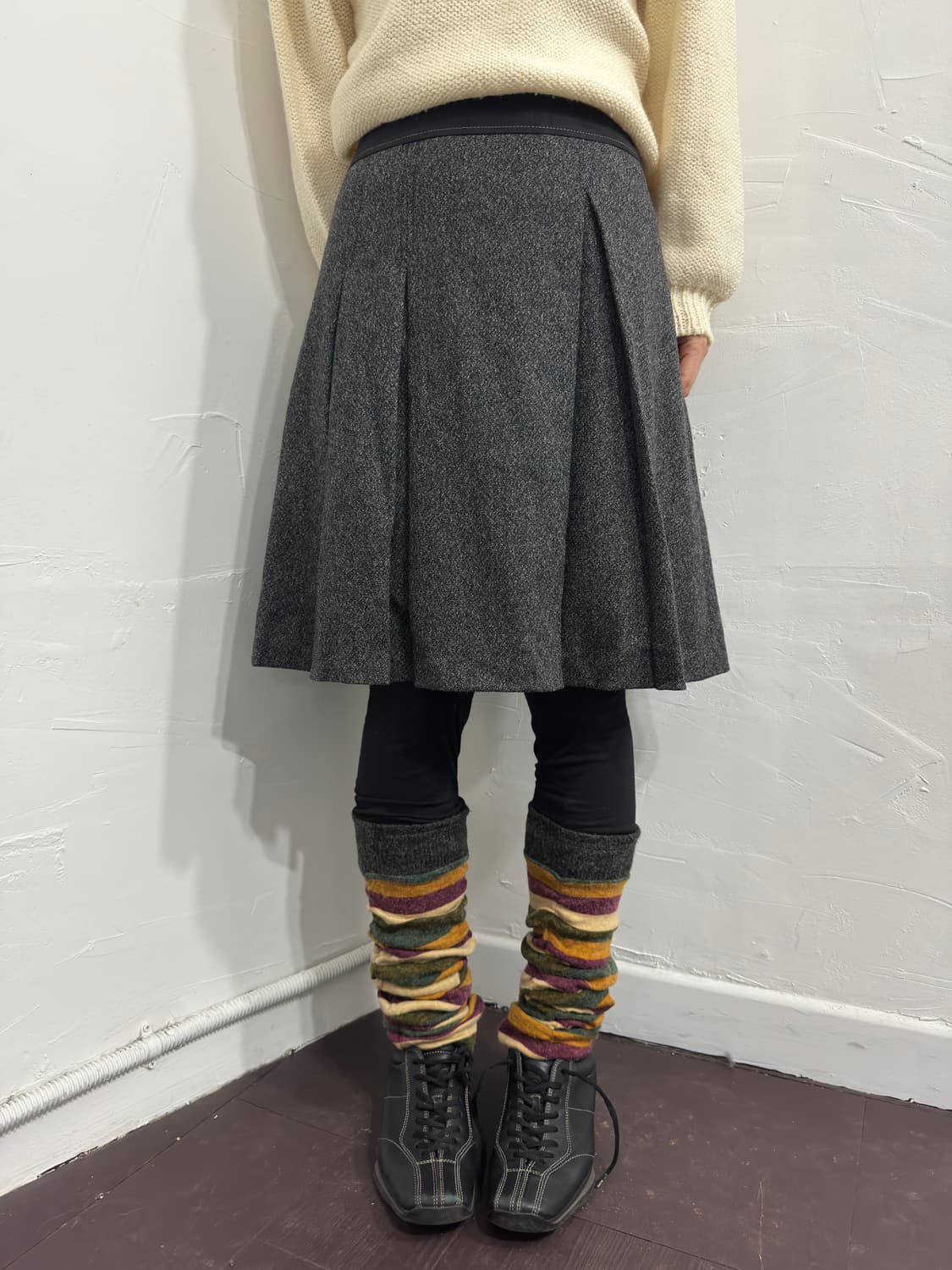 kumikyoku pleats midi skirt 상품이미지3