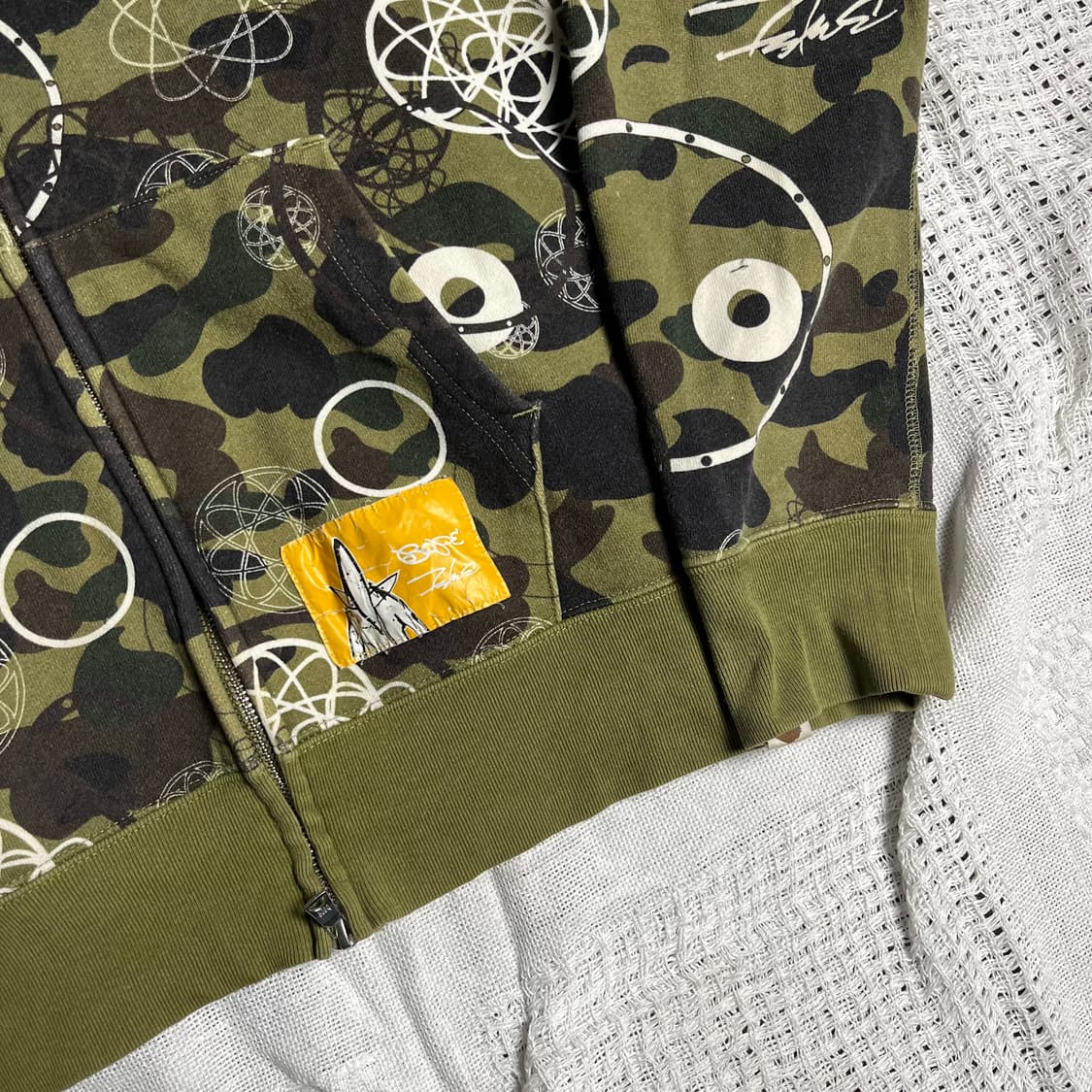 [Bape X Futura] 베이프x푸츄라 카모 후디 풀집업 상품이미지3