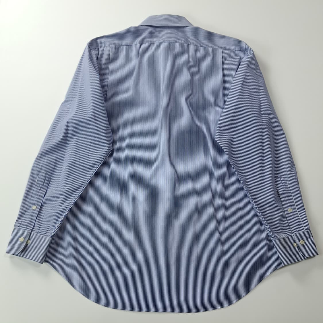 CK526 XL 폴로 90s 홍콩판 핀스트라이프 블루 셔츠 남방 상품이미지6