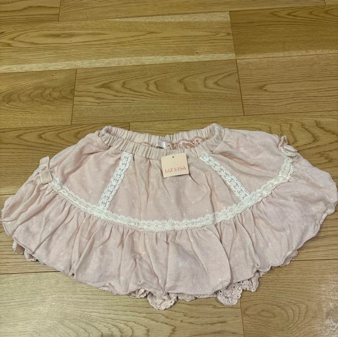 Liz lisa 리즈리사 핑크 도트 큐롯 스커트 상품이미지1