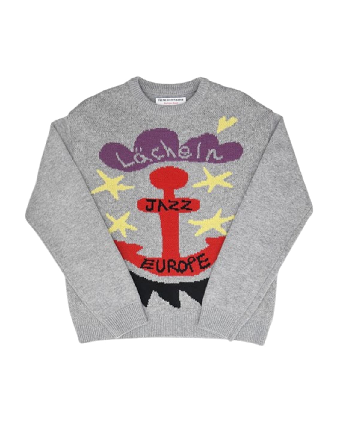 더뮤지엄비지터 마린 니트 그레이 M 상품이미지1