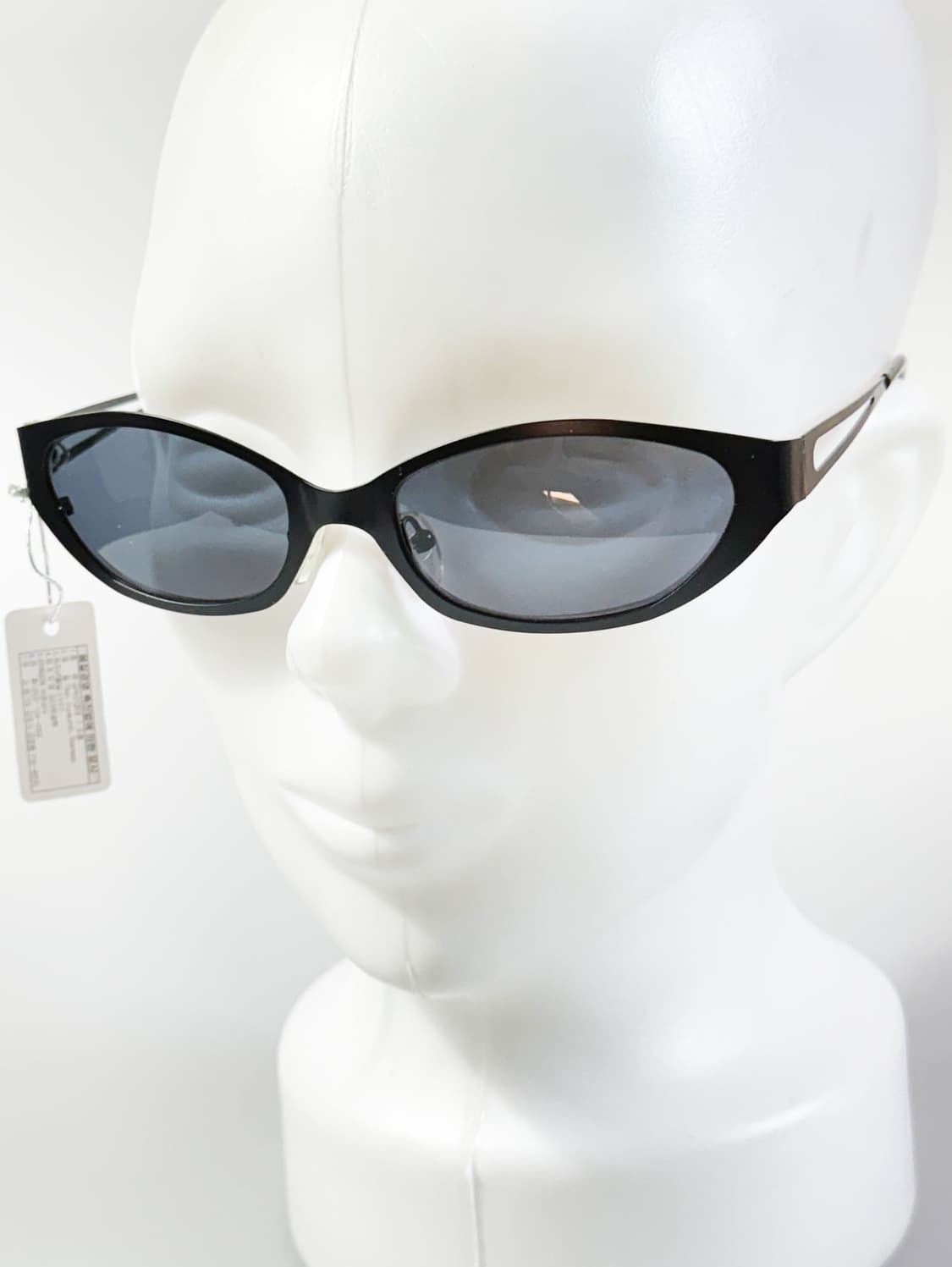 VALENTINO SONIA JAPAN 블랙 메탈릭 빈티지 선글라스 상품이미지9