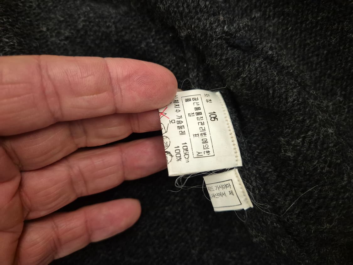 90s J PRESS 금장버튼 더블브레스트 가디건 상품이미지8