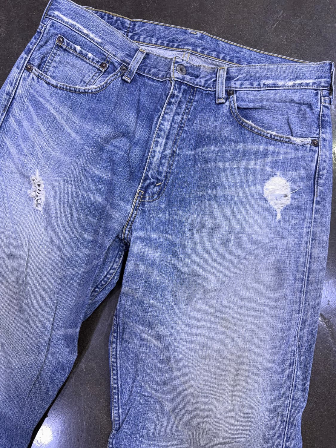 리바이스 503 빈티지 00's 데미지 스트레이트핏 데님팬츠 36 상품이미지3