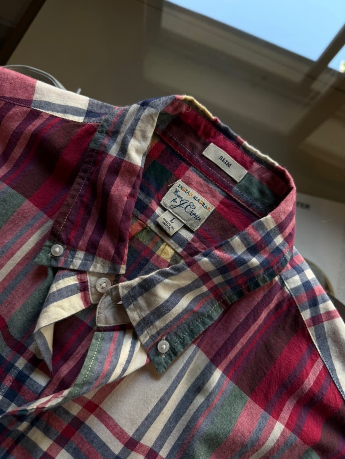 제이크루 마드라스 셔츠 105 상품이미지9