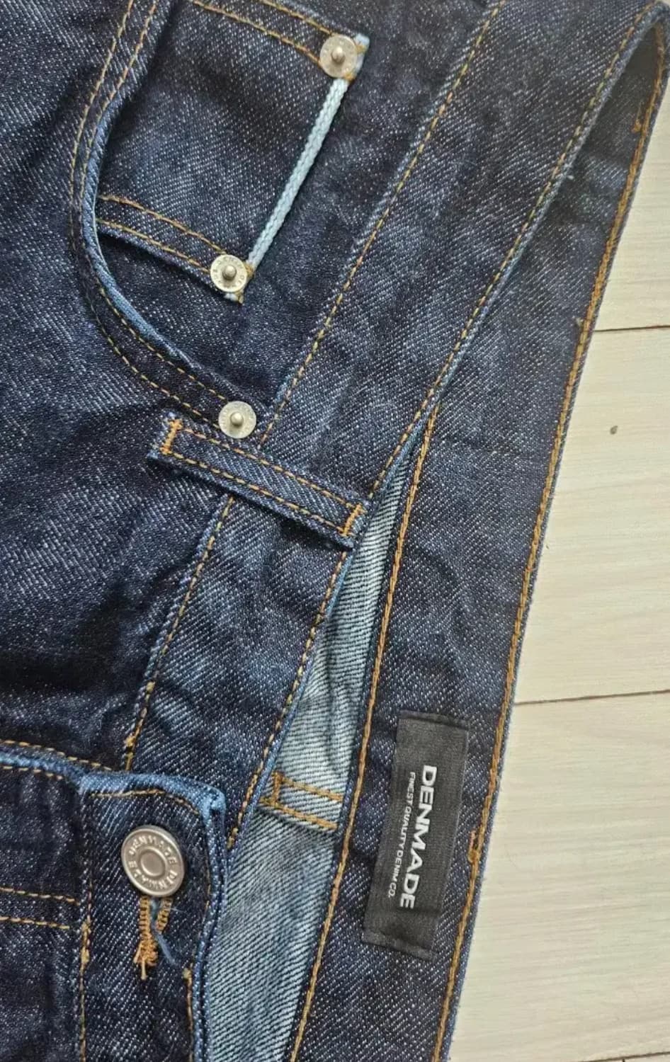 덴메이드 셀비지 바지 상품이미지2