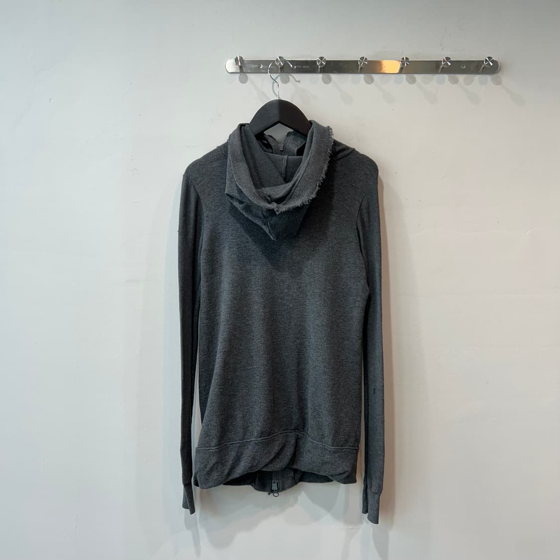 그런지 루즈핏 후드집업 상품이미지5