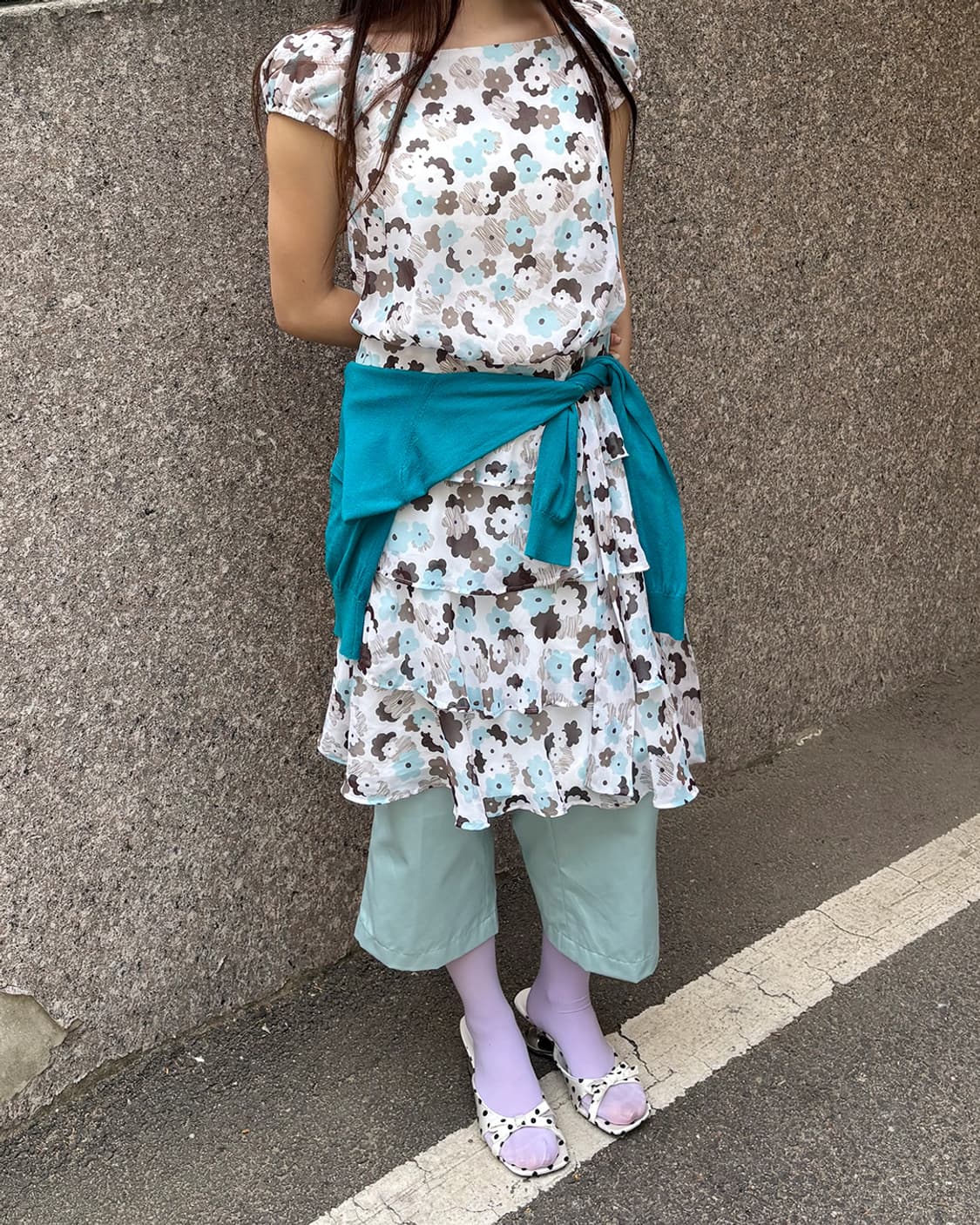 polar emerald diamond button-up cardigan 상품이미지10