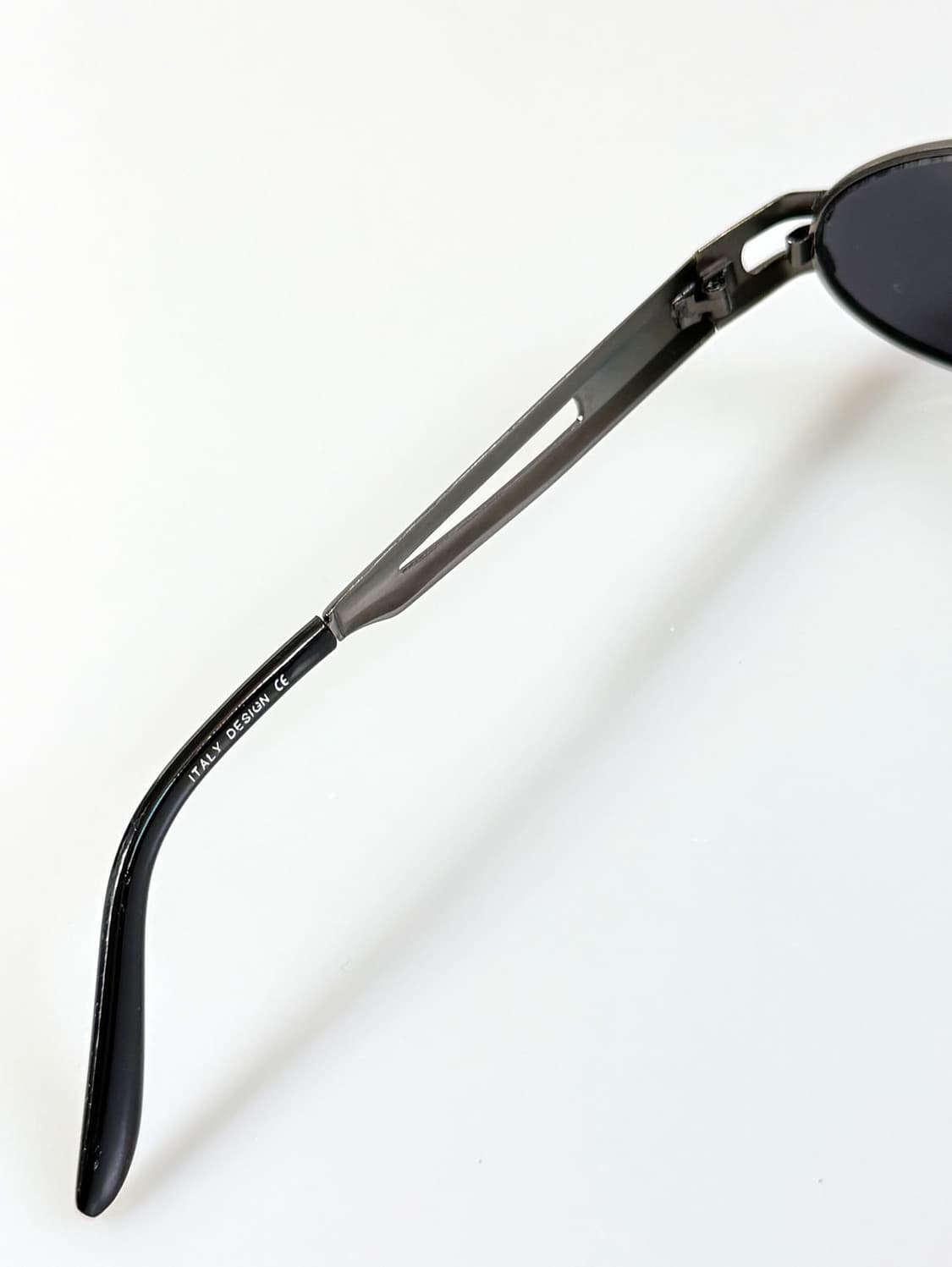 90s JOANNA 건메탈 슬림 오벌 프레임 빈티지 선글라스 상품이미지7