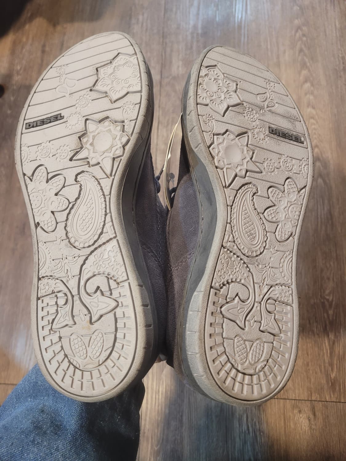 디젤 스웨이드 신발 255 사이즈 상품이미지3